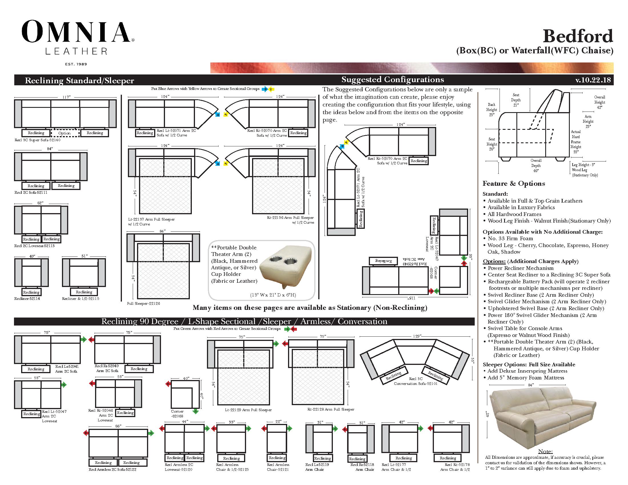 Bedford Omnia Layout