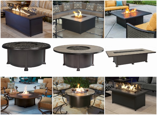 What S New In Fire Pits Peters Billiards, 72 Inch Fire Pit Table Dimensions