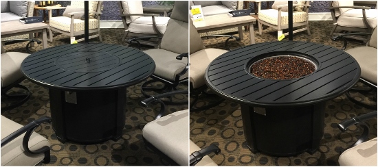 Coffee Table Height Fire Pit