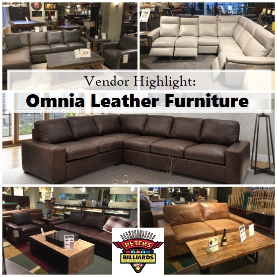 Omnia Leather Furniture, Omnia Leather Sectionals