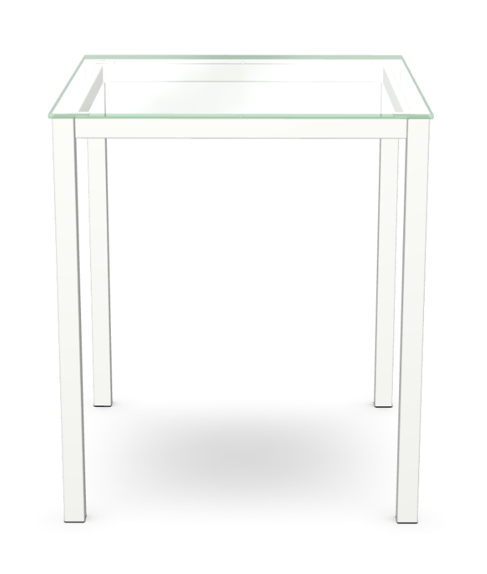 Carbon Pub Table Glass : furniture