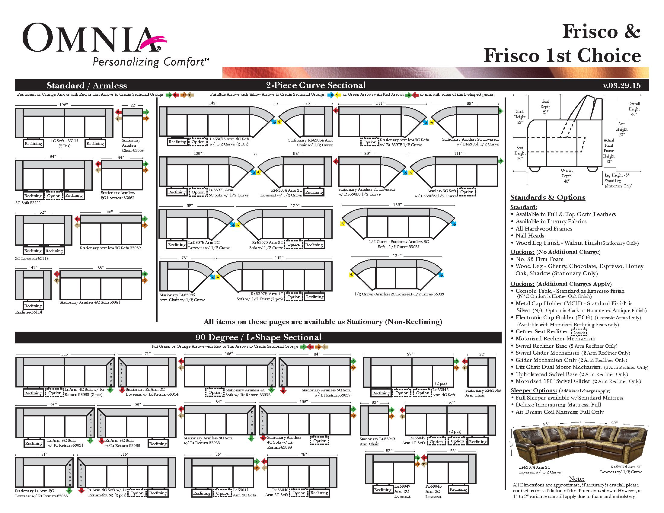 Frisco Omnia Layout