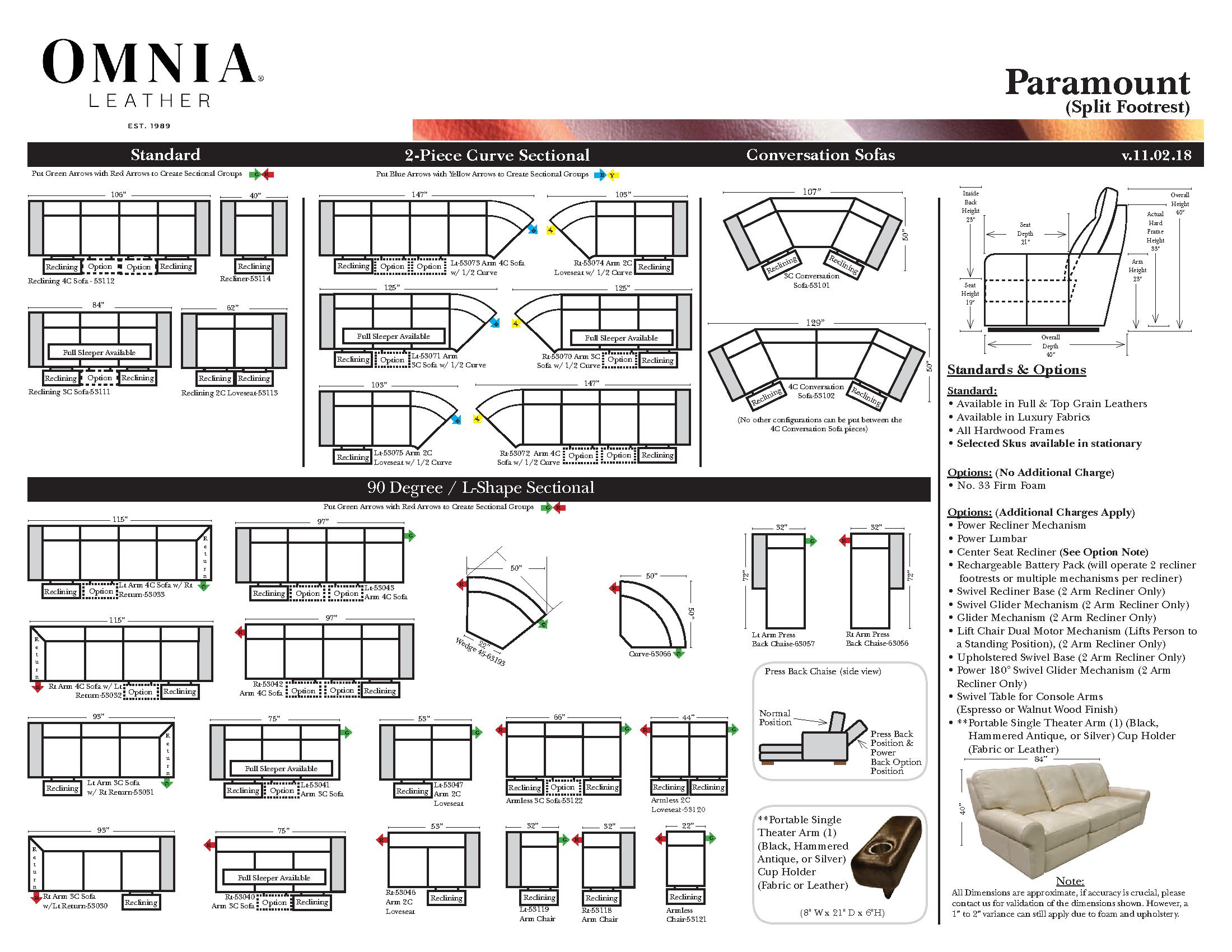 Paramount Omnia layout
