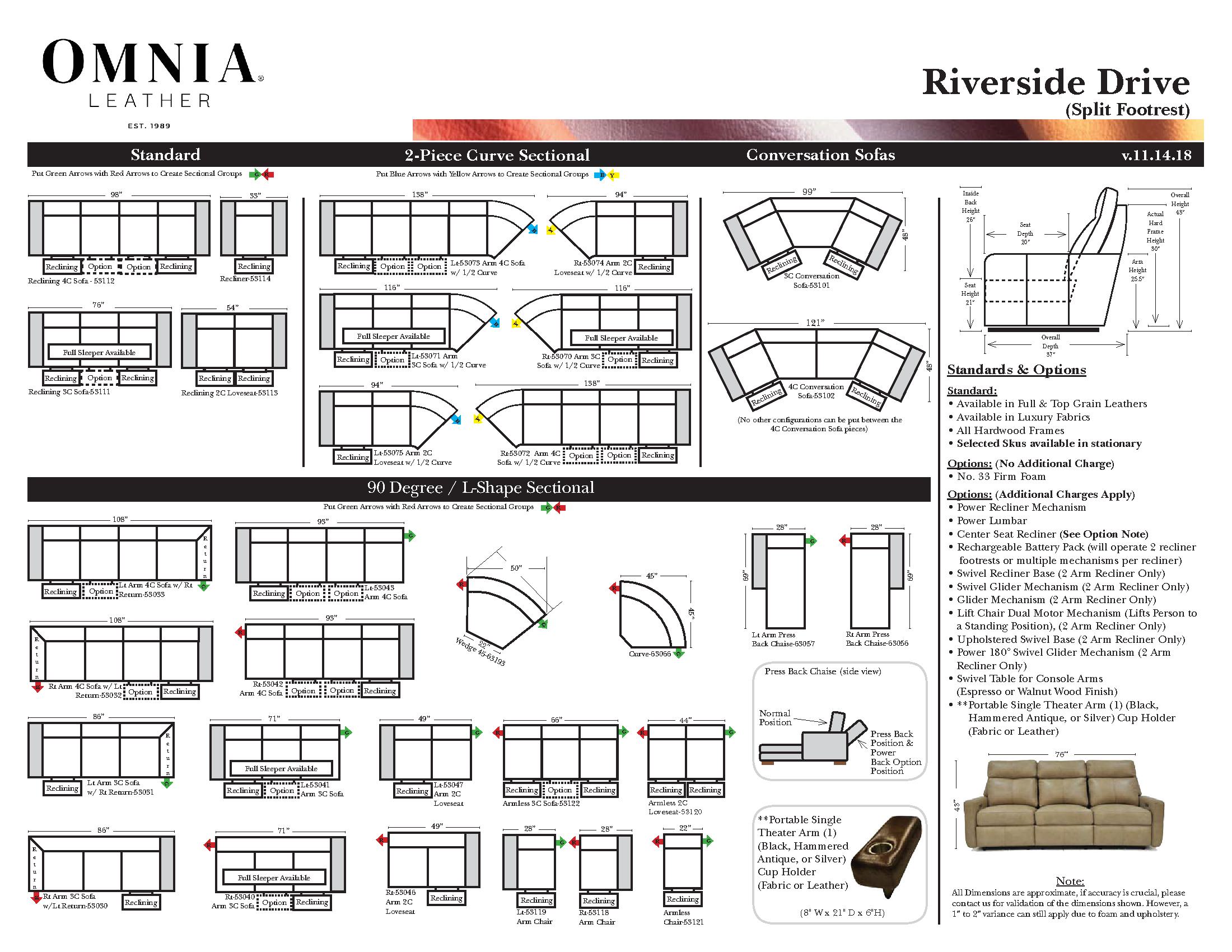 Riverside Drive Omnia layout
