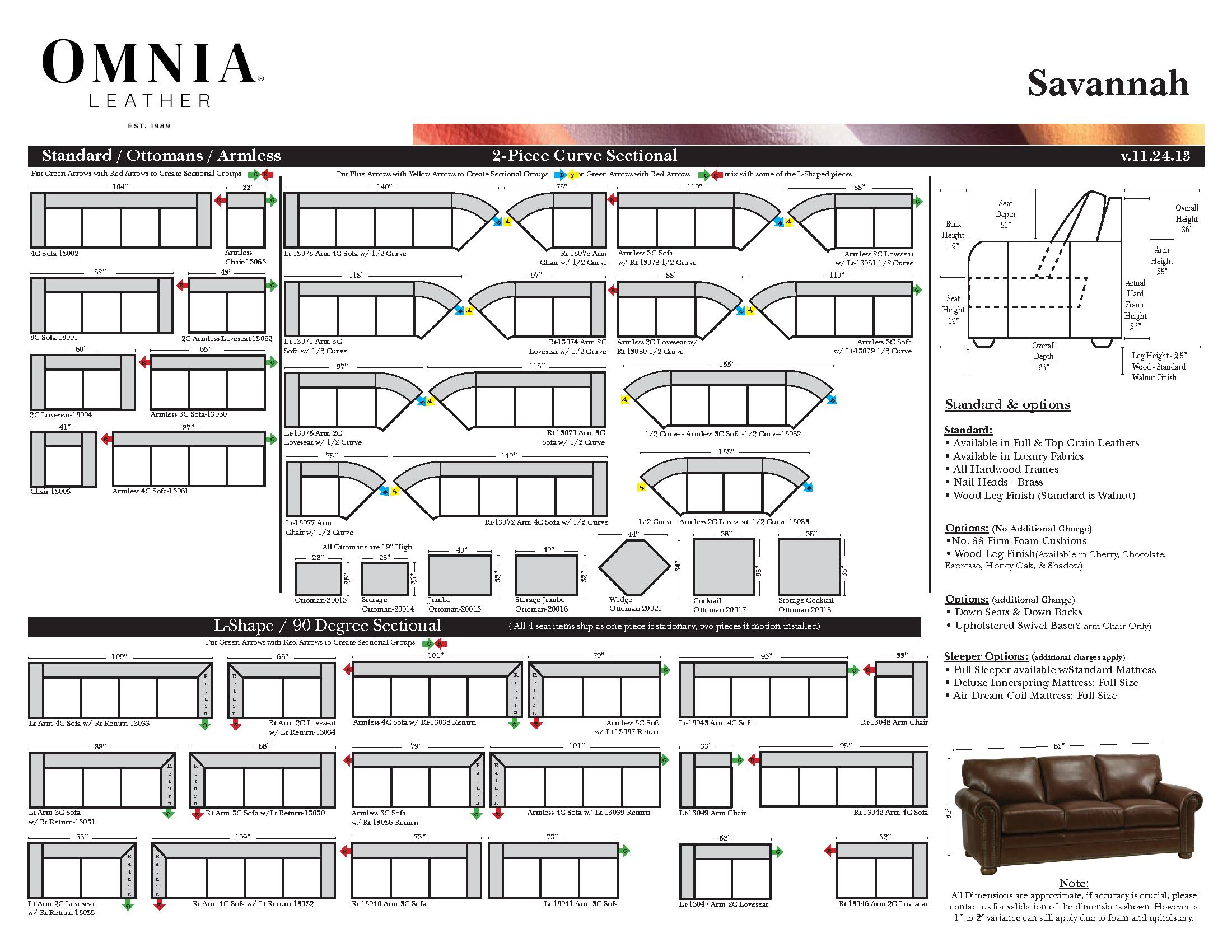 Savannah Omnia Layout