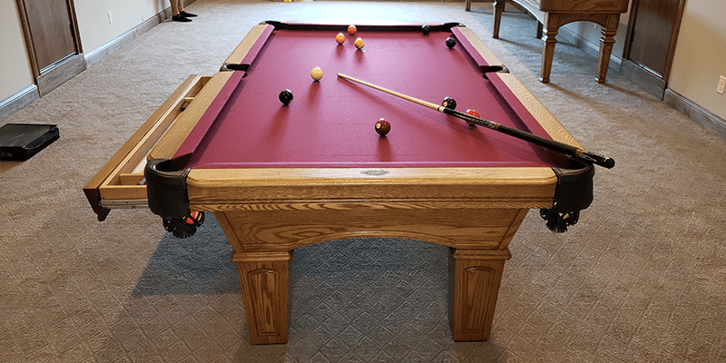 Augusta Pool Table Custom Peters, What Is The Best Color For A Pool Table
