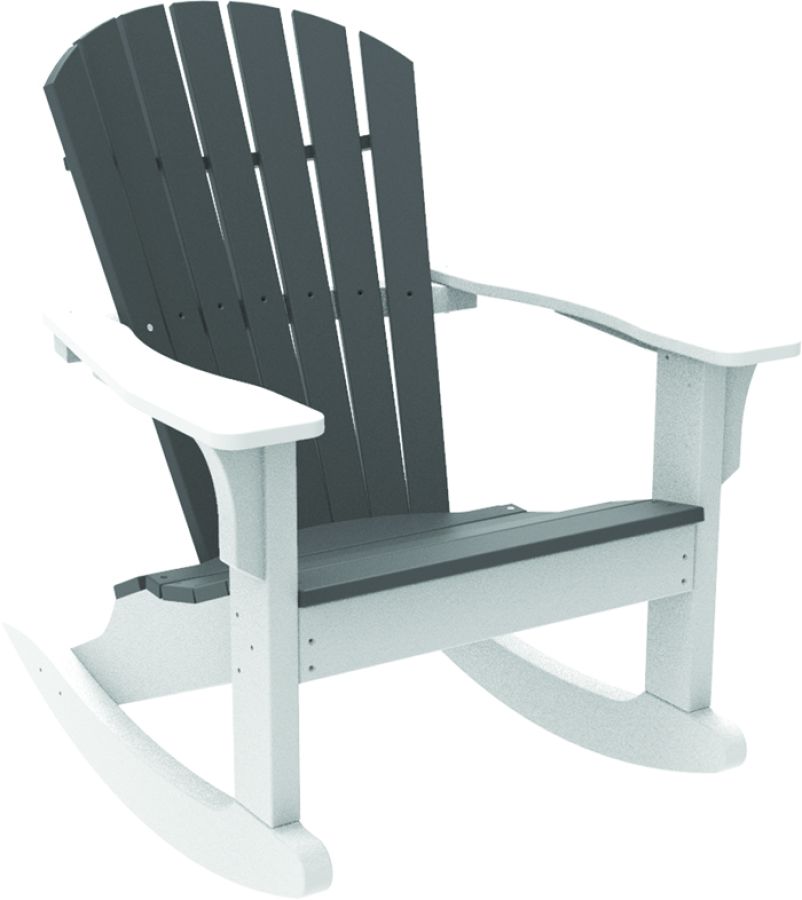 Shellback Adirondack Rocker : outdoor-patio