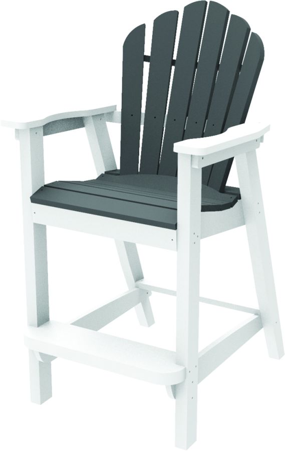 Classic Adirondack Bar Chair : outdoor-patio