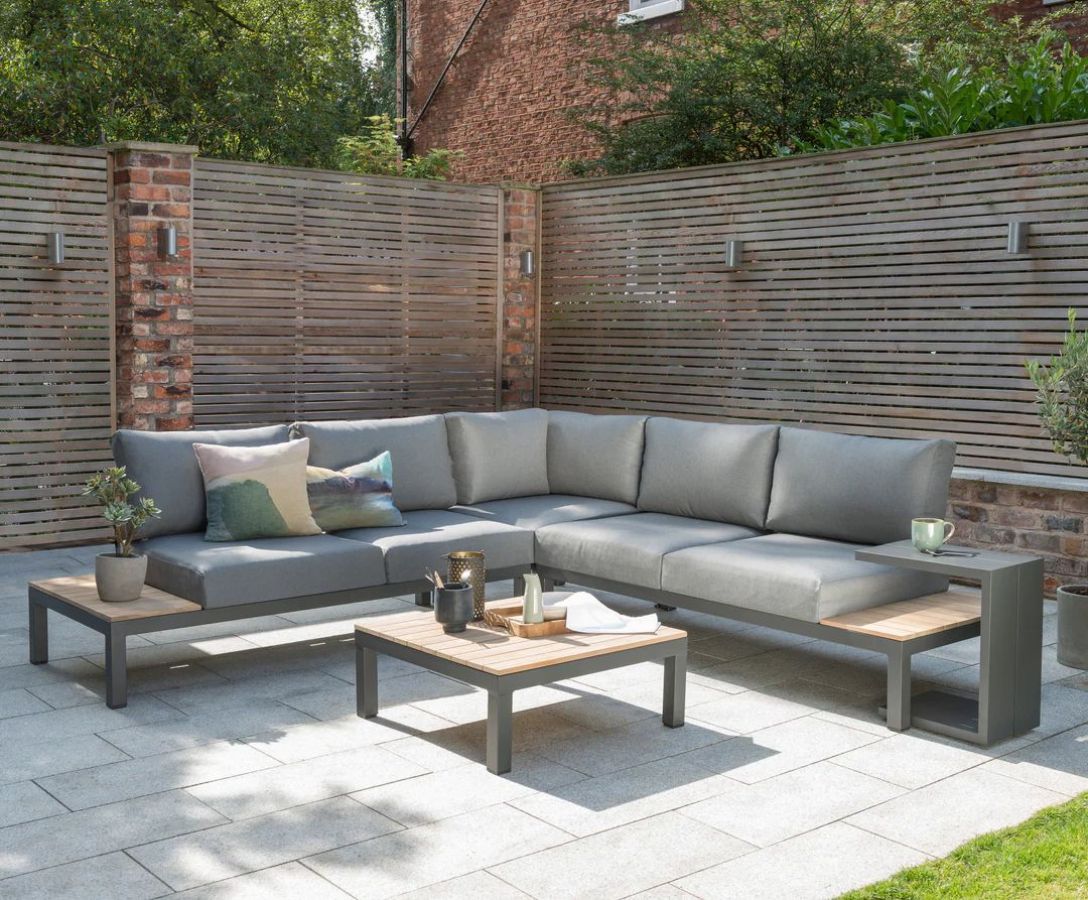 Elba Corner Sectional Set : outdoor-patio