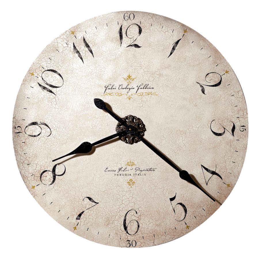 Enrico Fulvi Wall Clock : furniture