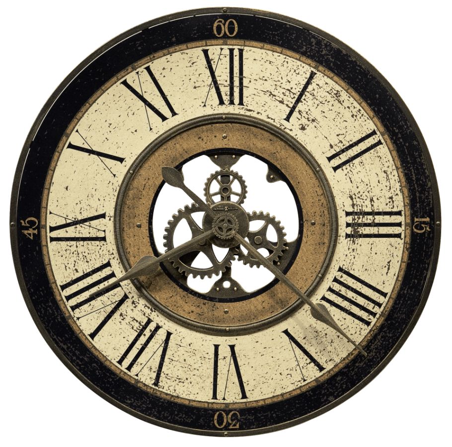 Brass Works Wall Clock : furniture