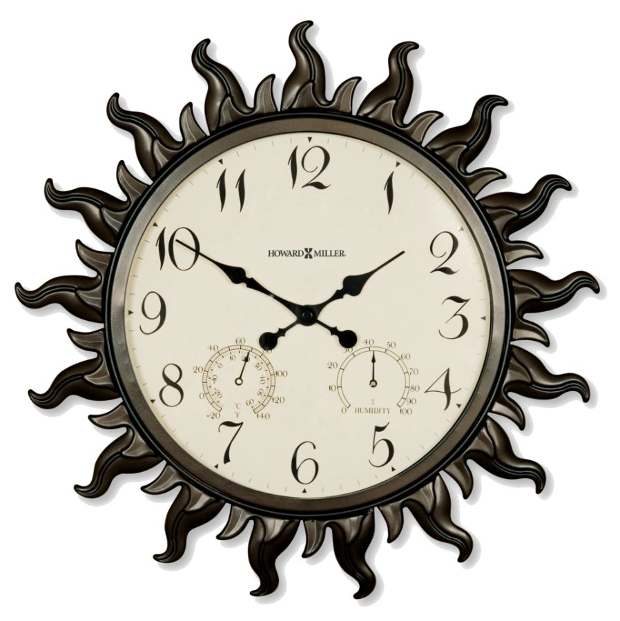 Sunburst II Wall Clock : furniture
