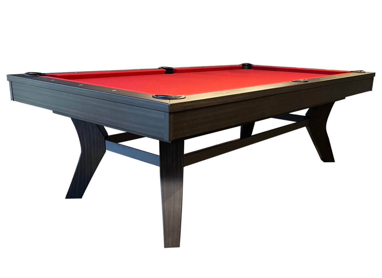 Laguna 8' Matte Charcoal on Maple : pool-tables