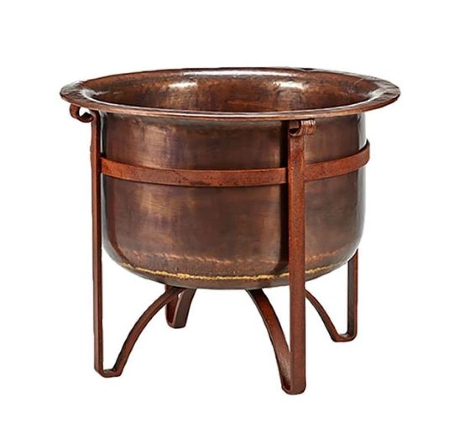 Acadia Rustic Fire Pit 30 in. : outdoor-patio