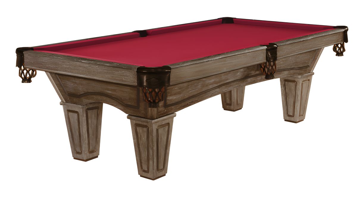 Allenton 7' Pool Table Rustic Dark Brown : pool-tables