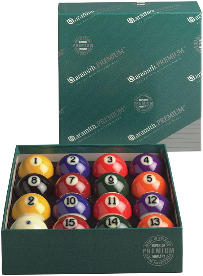 BILIYARD Pool Balls Set 2-1/4 Billiard Table Balls Regulation