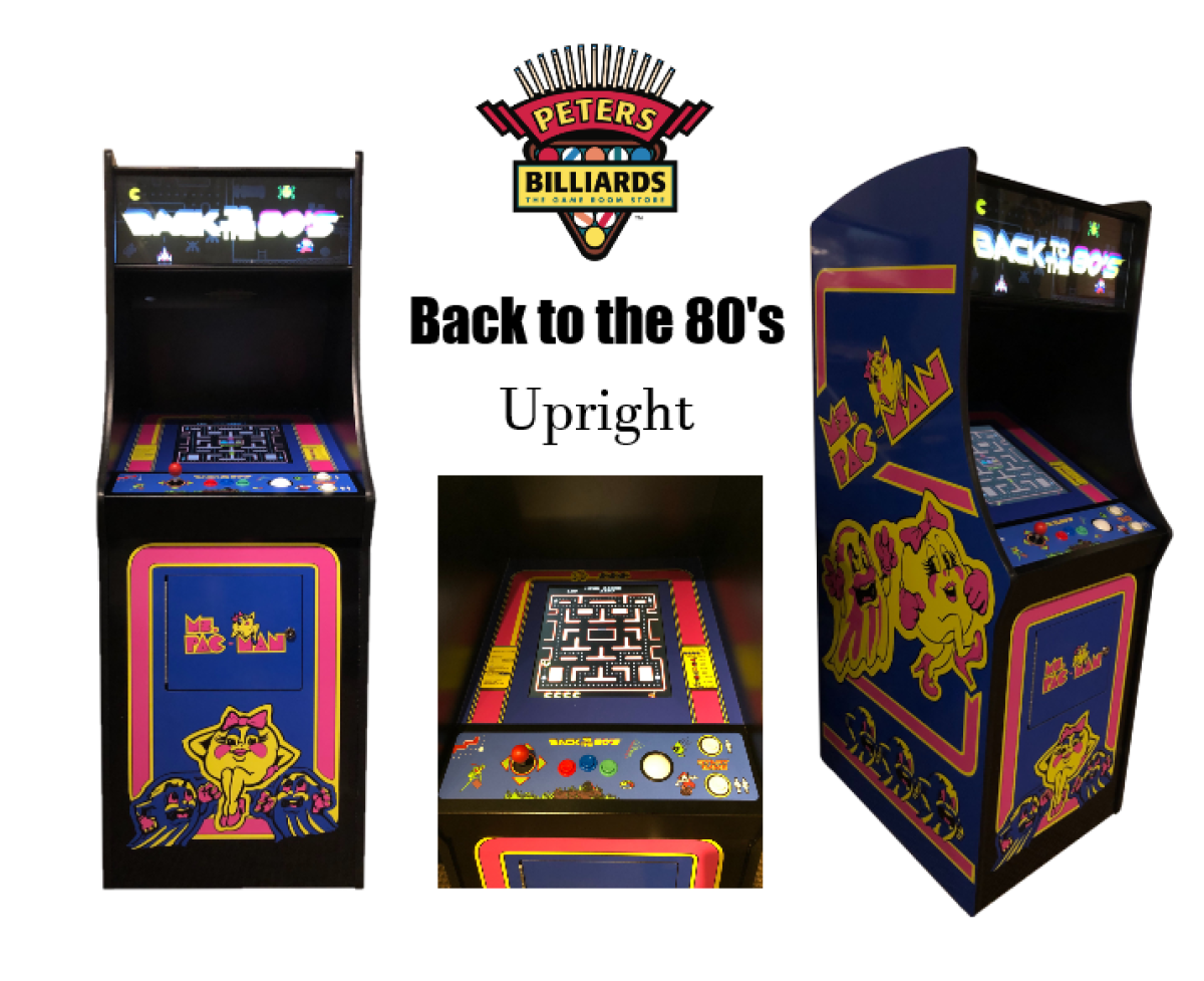 Back to the 80's Upright - Peters Billiards
