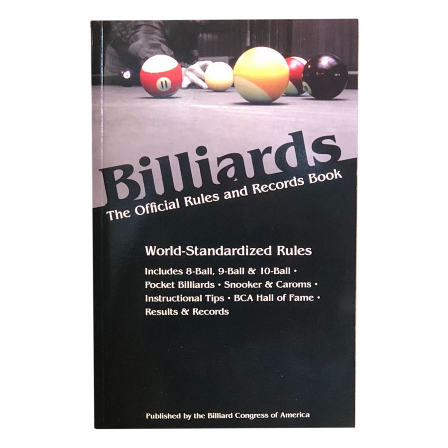 8-Ball & 9-Ball Rules Poster - Billiard Congress of America