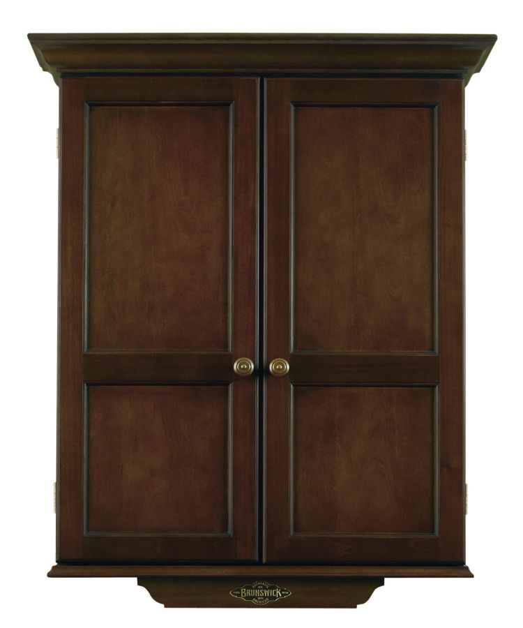 Brunswick Dartboard Cabinet - Espresso : game-room