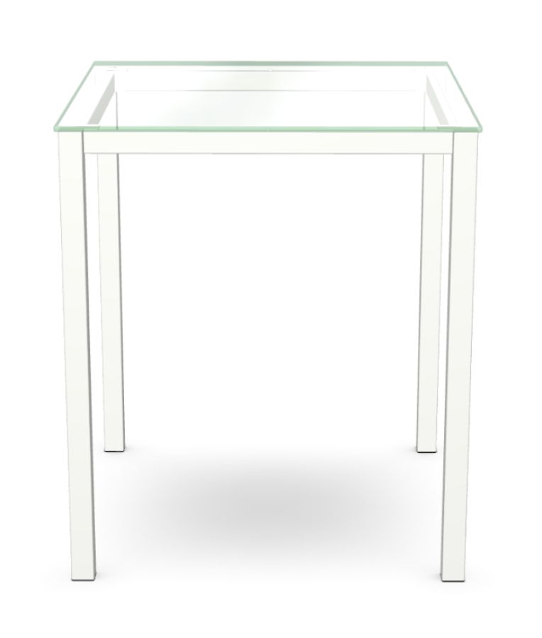 As Shown: Table Top Clear Glass