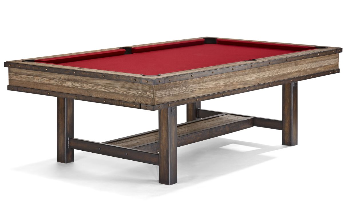 Edinburgh 8' Black Metal Base Pool Table : pool-tables