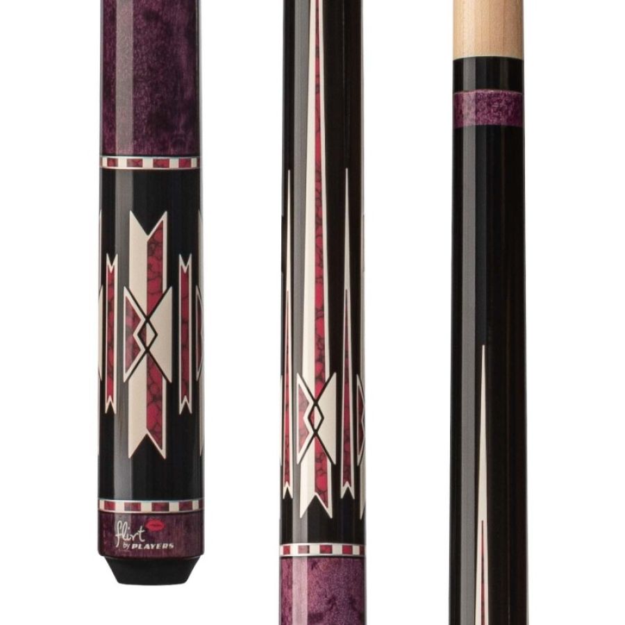 Players F2611 Pink Purple 2pc Pool Cue : pool-tables