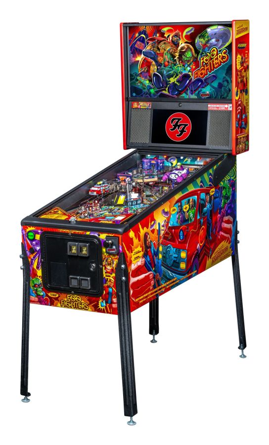 Foo Fighters Premium Pinball Machine : game-room