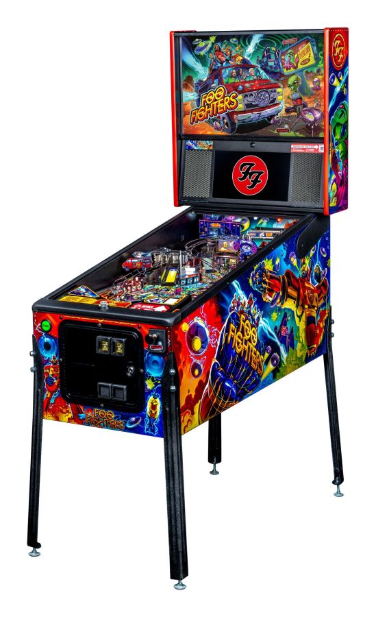 Foo Fighters Pro Pinball Machine : game-room