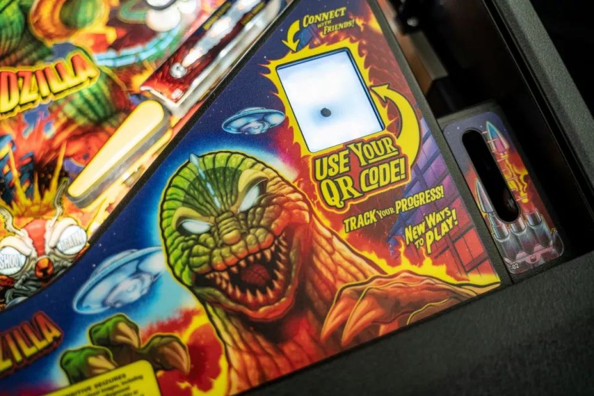 Godzilla Premium Pinball Machine from Stern