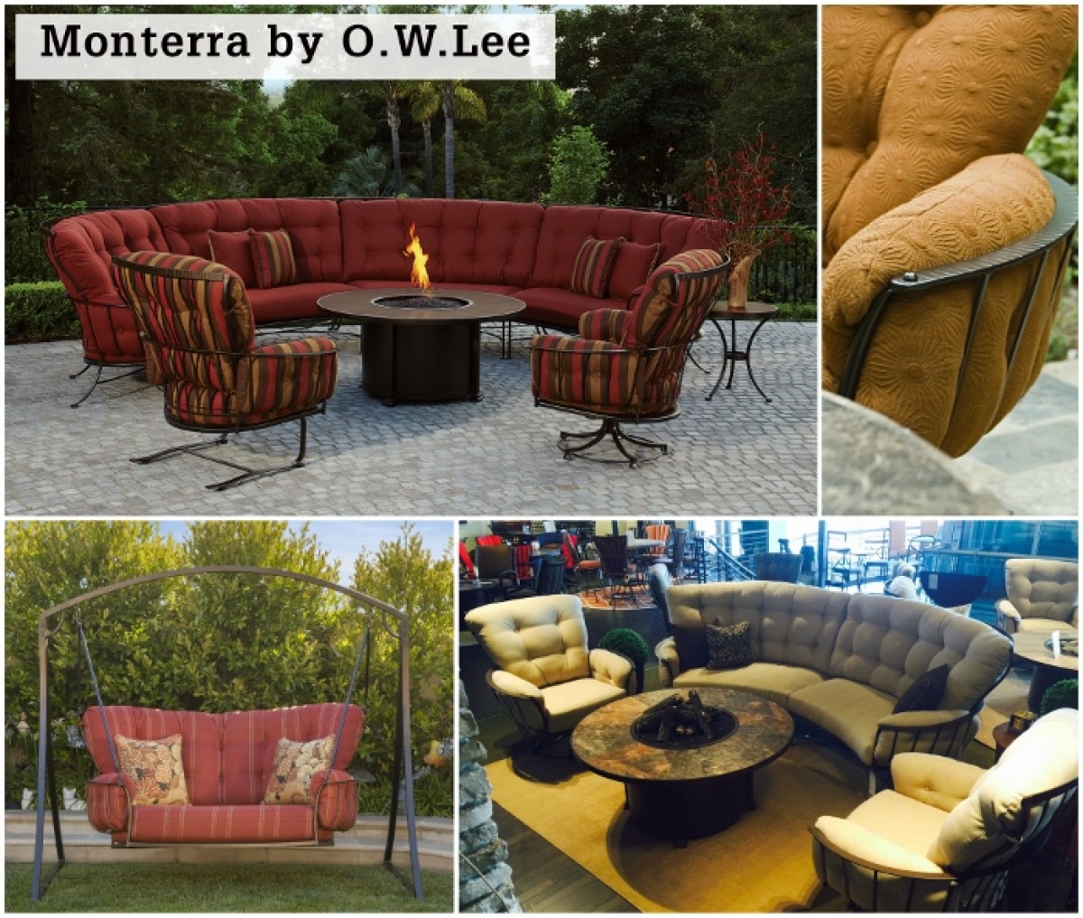 High back sales outdoor sectional