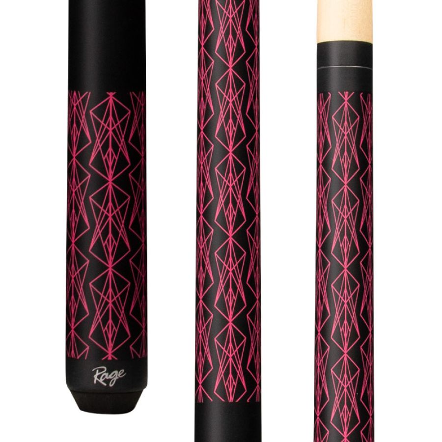 Rage RG111 Matte Paint Pattern Series 2pc Pool Cue : pool-tables