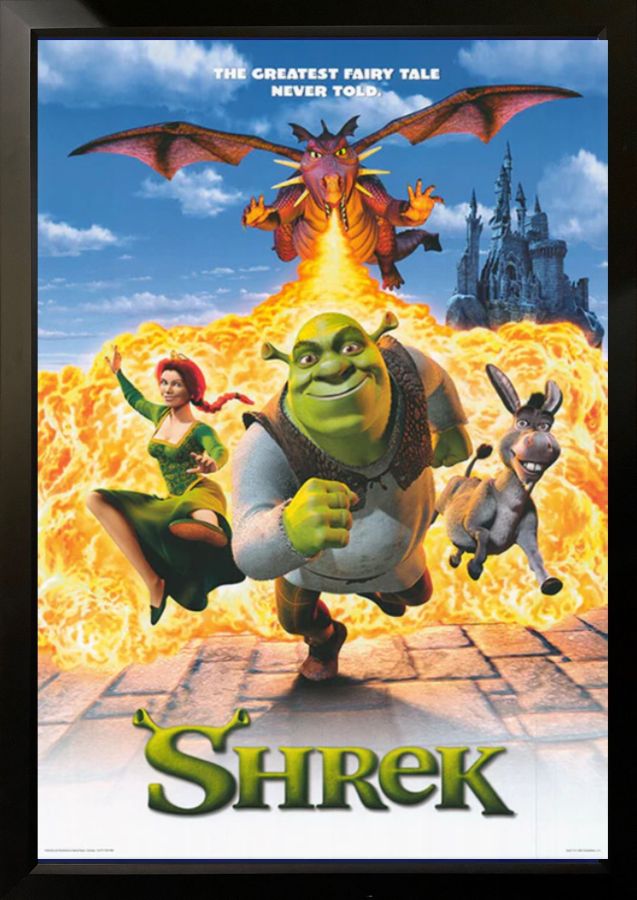 Shrek Movie Poster : furniture