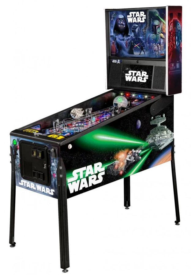 Star Wars Premium Pinball Machine : game-room