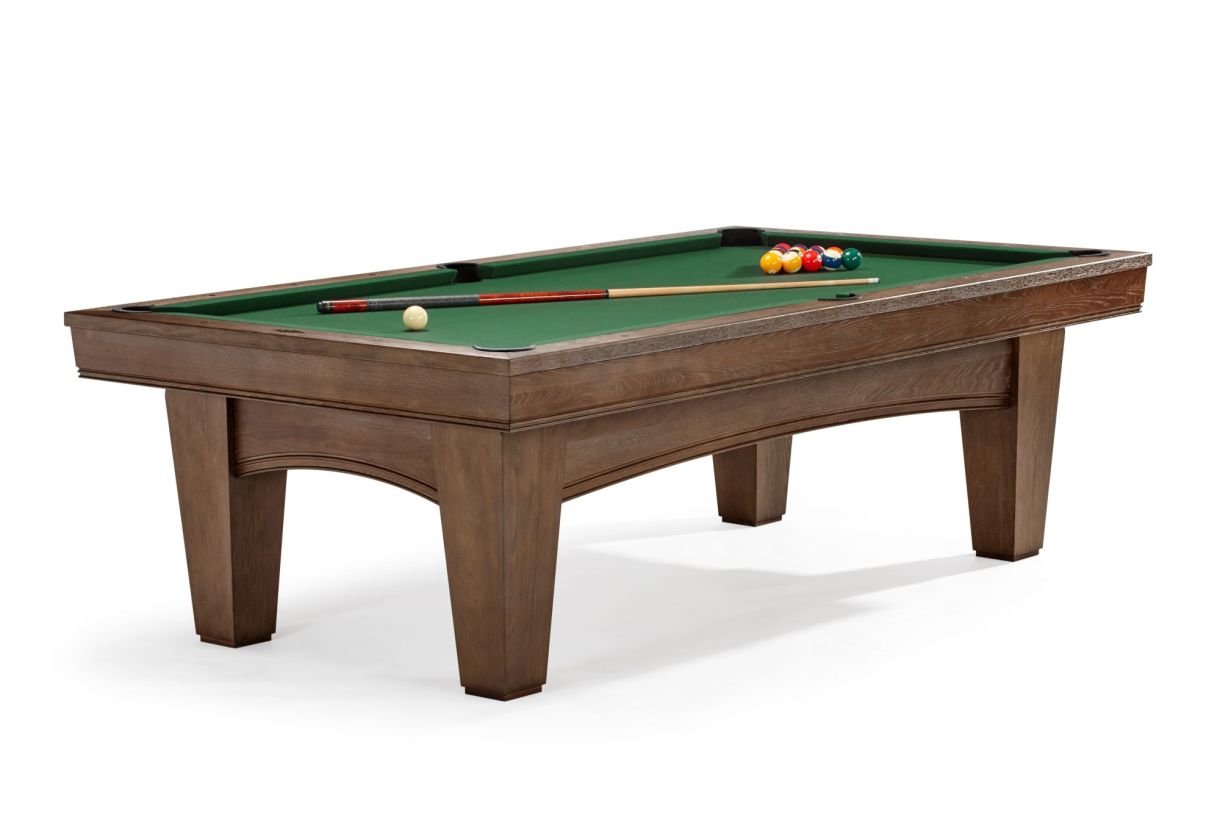 Brunswick Winfield 8ft Pool Table Nutmeg - Peters Billiards