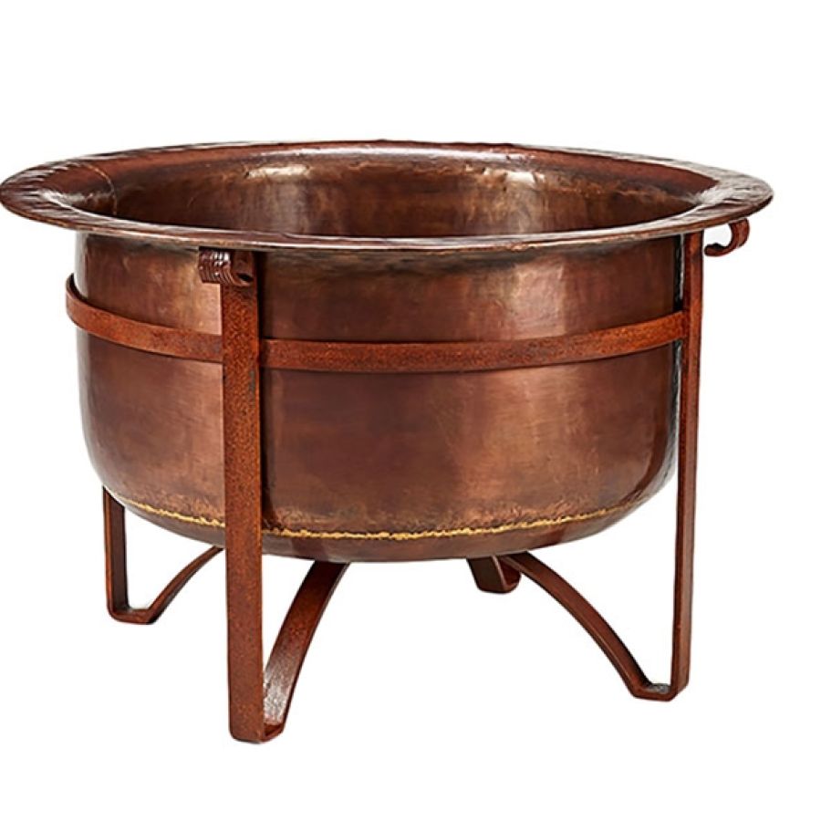 Acadia Rustic Fire Pit 36 in. rnd : outdoor-patio
