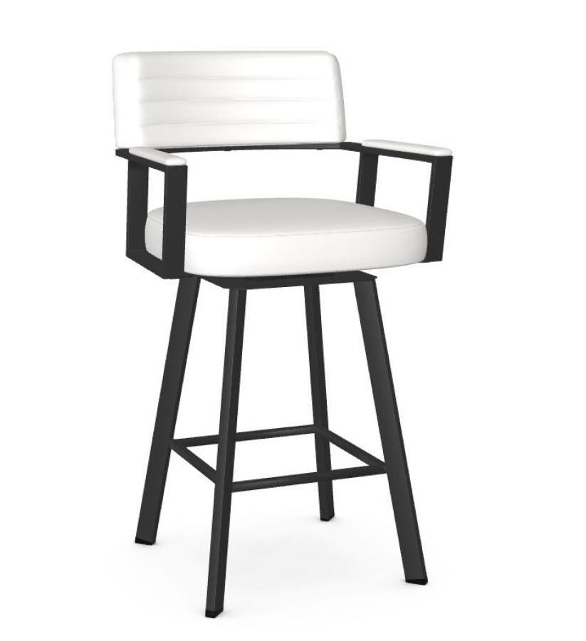 As Shown: Black Coral Finish & MI Gull Fabric