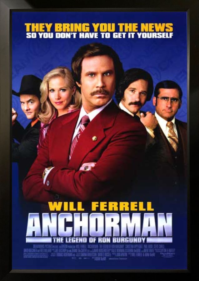 Anchorman Movie Poster : furniture