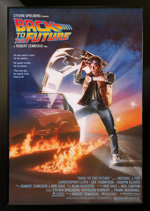Back To The Future Movie Poster : furniture