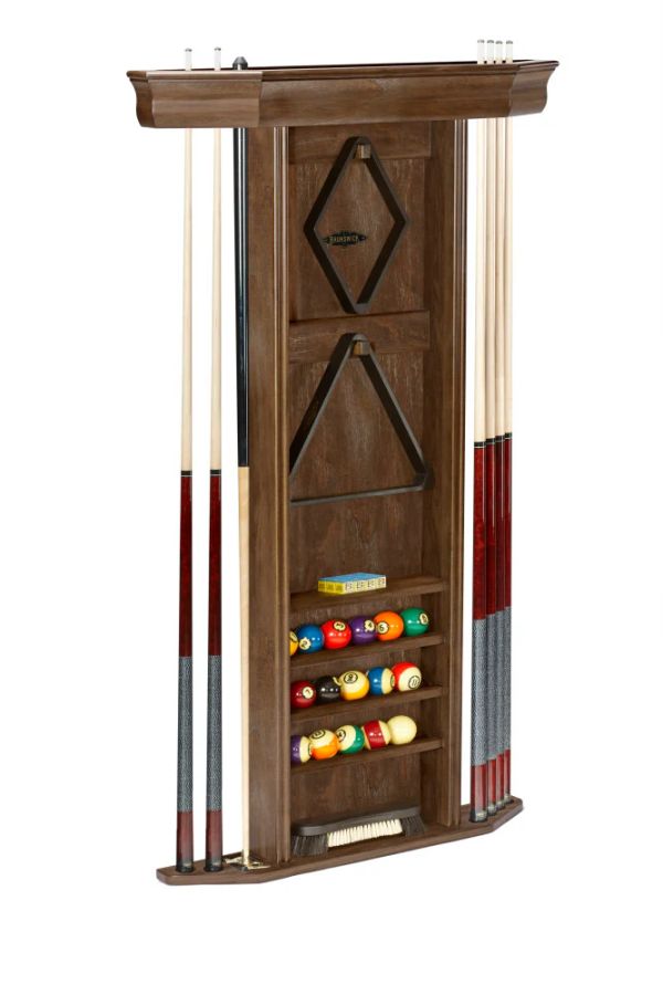 Heritage Wall Rack Nutmeg : pool-tables