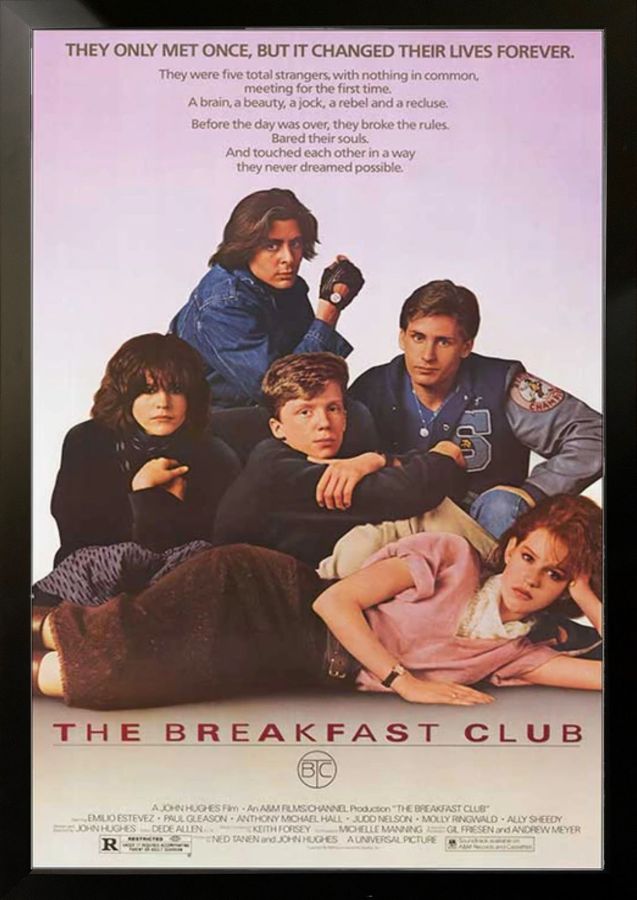 The Breakfast Club Movie Poster : furniture