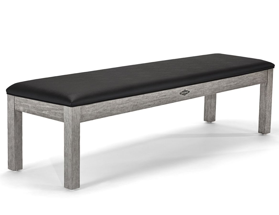 Centennial Storage Bench Rustic Grey : pool-tables