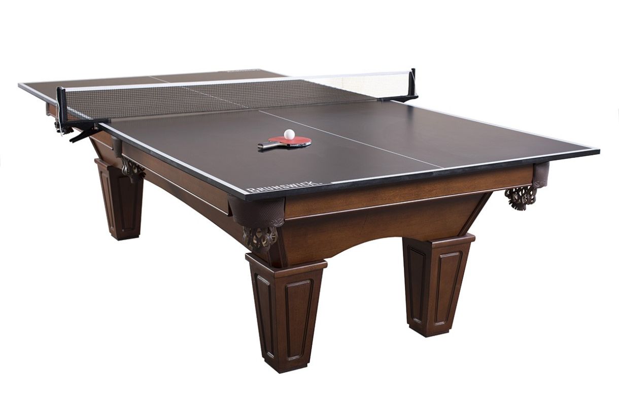 Brunswick Table Tennis Conversion Top : pool-tables