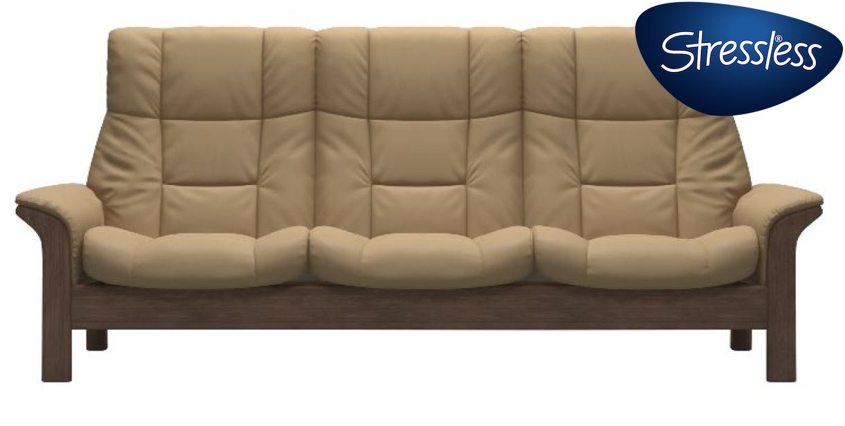 Buckingham High Back 3-Seat Sofa : furniture