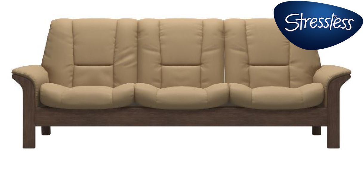 Buckingham Low Back 3-Seat Sofa : furniture