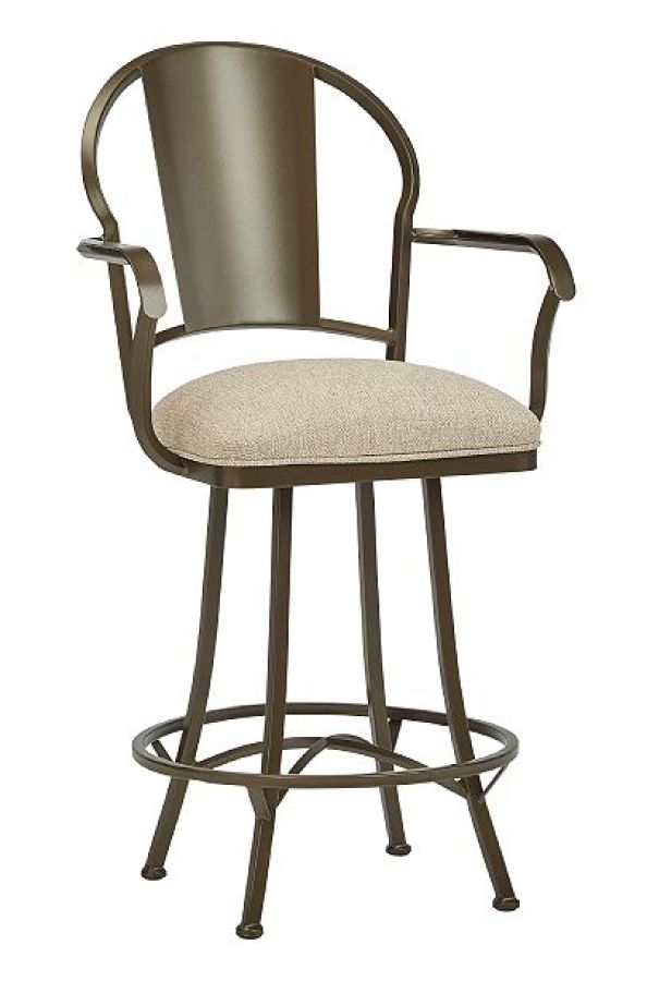 As Shown: Expresso EXP Finish, Sugarshack Oatmeal Seat Fabric