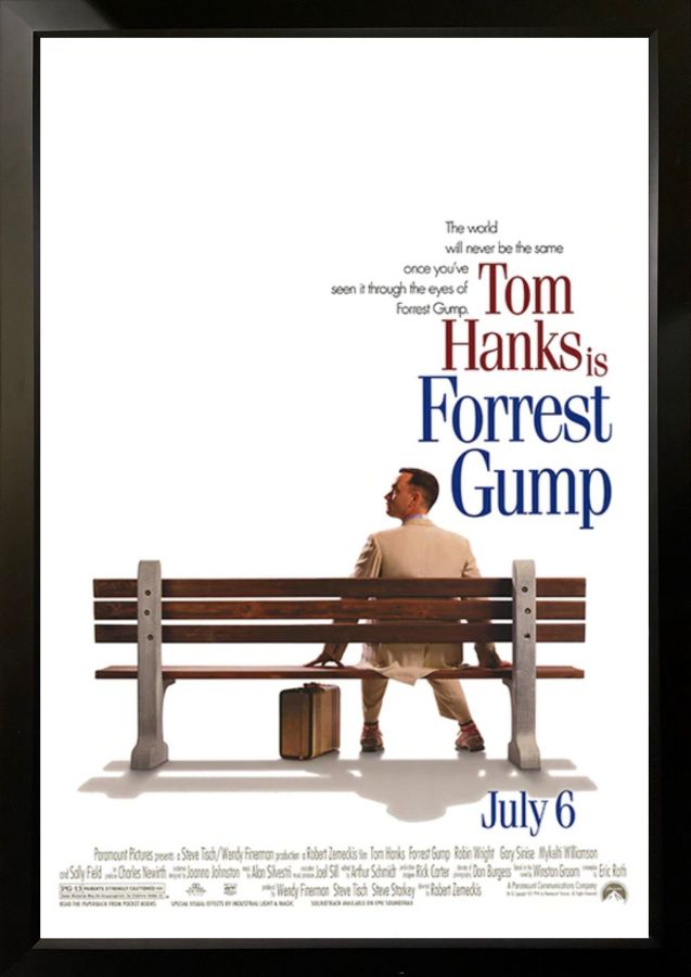 Forrest Gump Movie Poster : furniture
