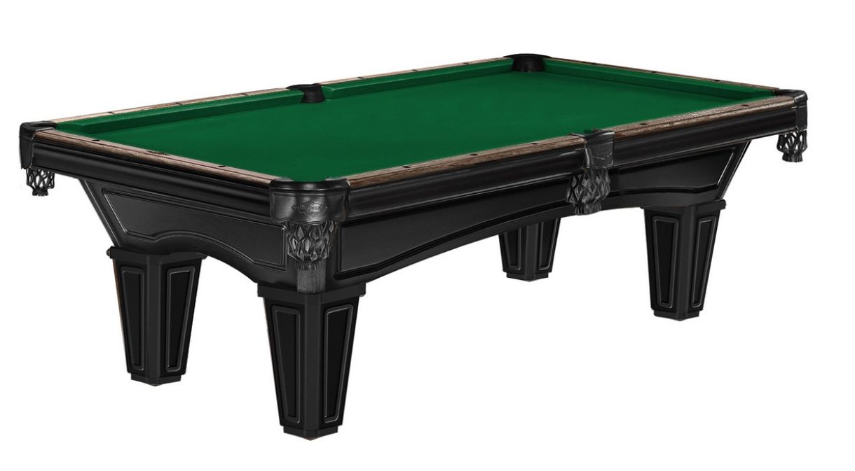 Glenwood 8' Pool Table Matte Black/Coffee : pool-tables
