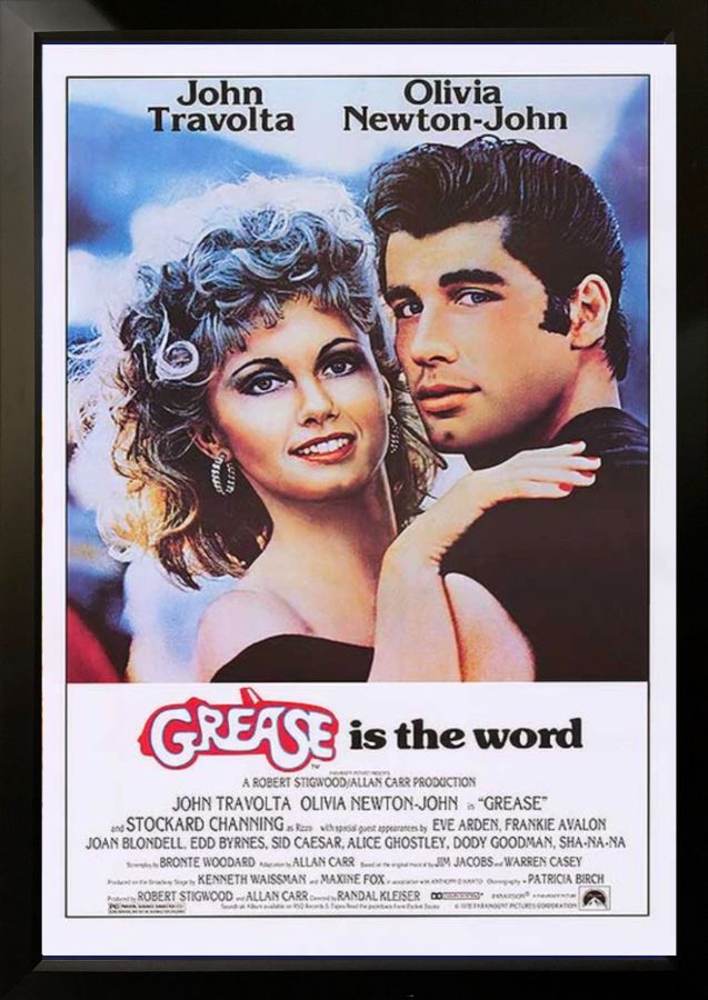 Grease Movie Poster : furniture