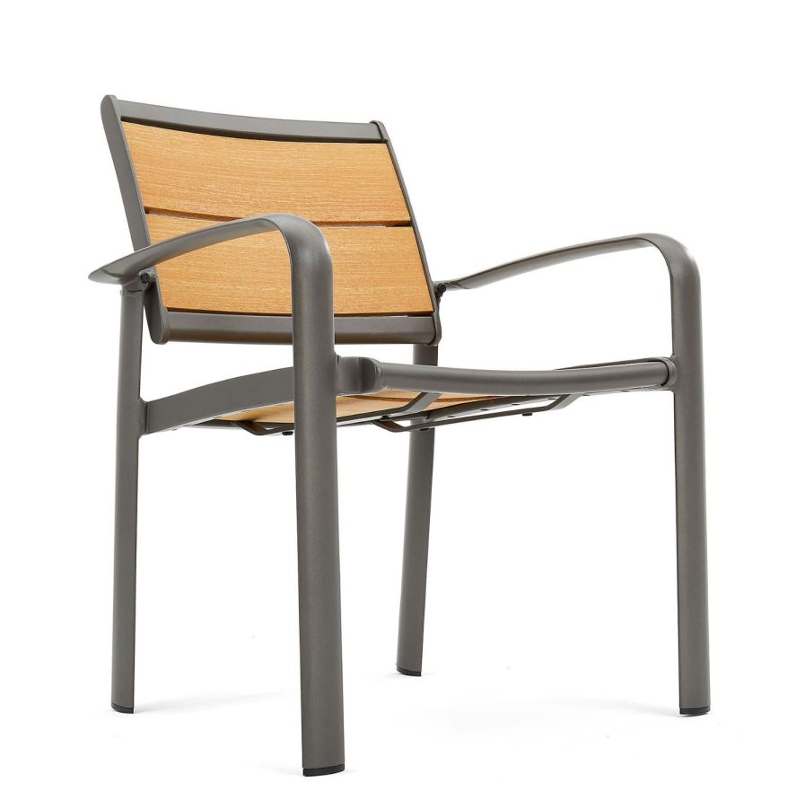Harper Dining Chair with Arms : outdoor-patio
