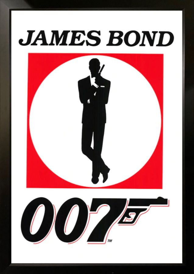 James Bond Movie Poster : furniture